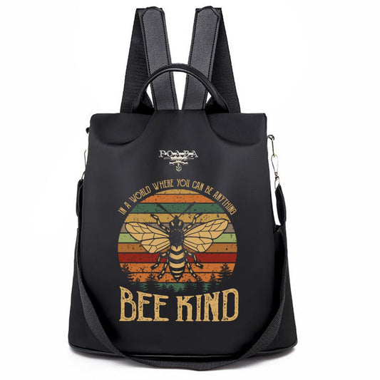 Bee Be Kind Backpack No.EH72EJ