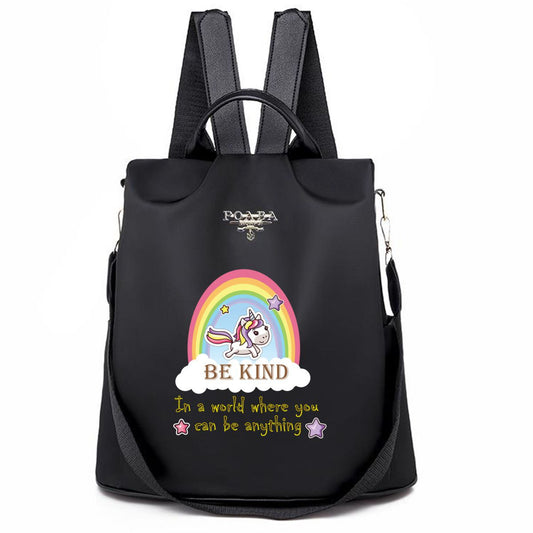 Be Kind In A World Backpack No.EKF254