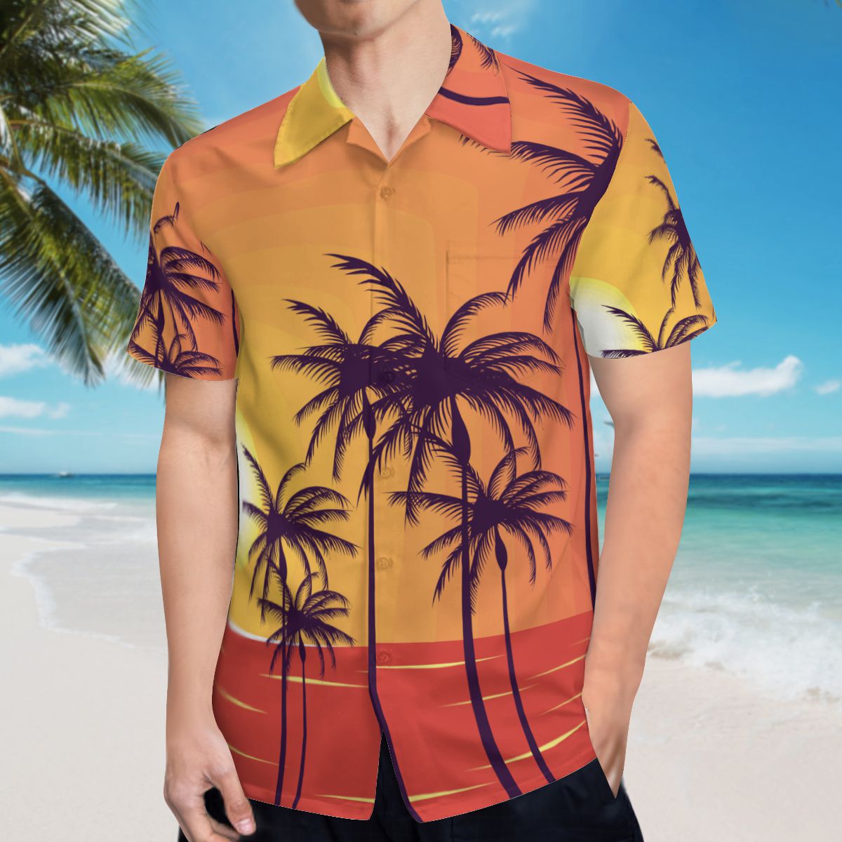 Hawaii Pattern 019 Hawaiian Shirts No.F35OMS