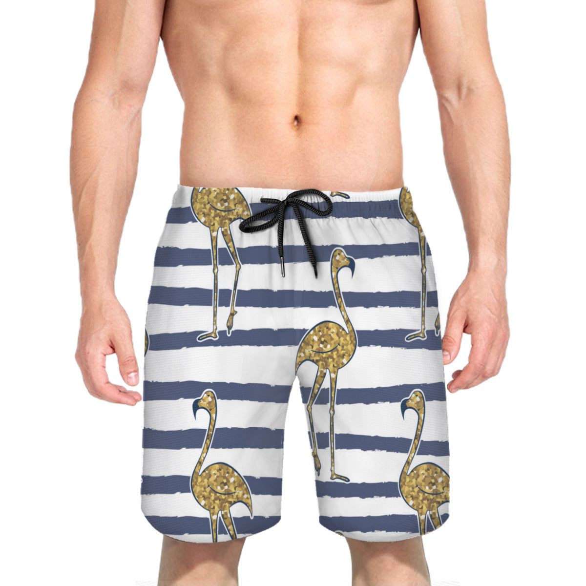 Flamingo 13 Men's Swim Trunks No.F3UJWN