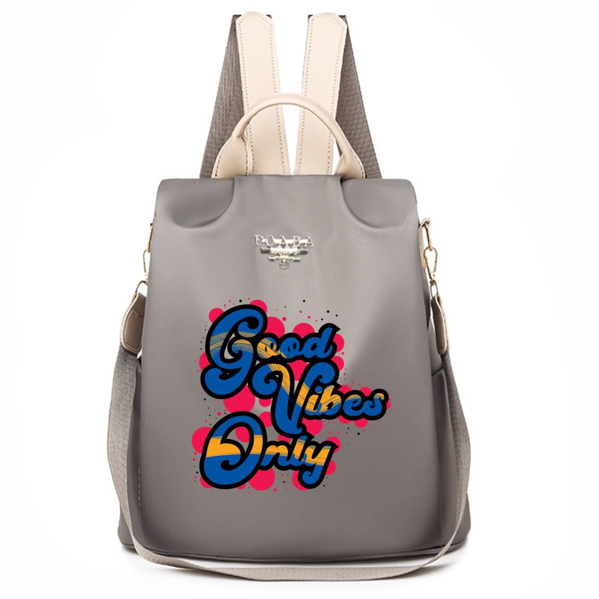 Good vibes only Backpack No.FEXVTP