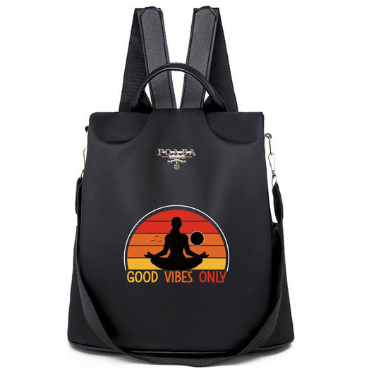 yoga good Vibes Backpack No.FIKO89