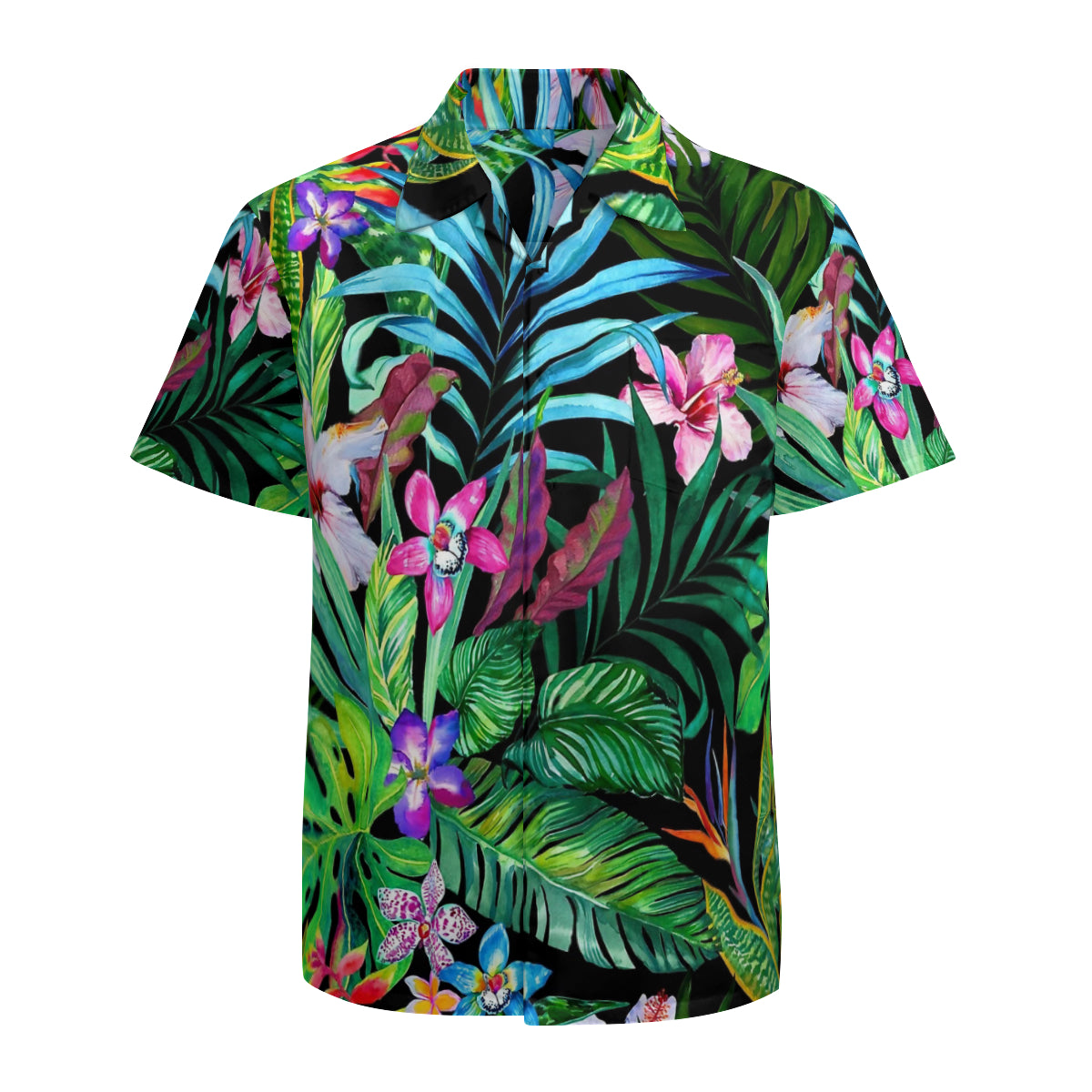 Tropical Fest Graphic Hawaiian Shirts No.FXDTU4