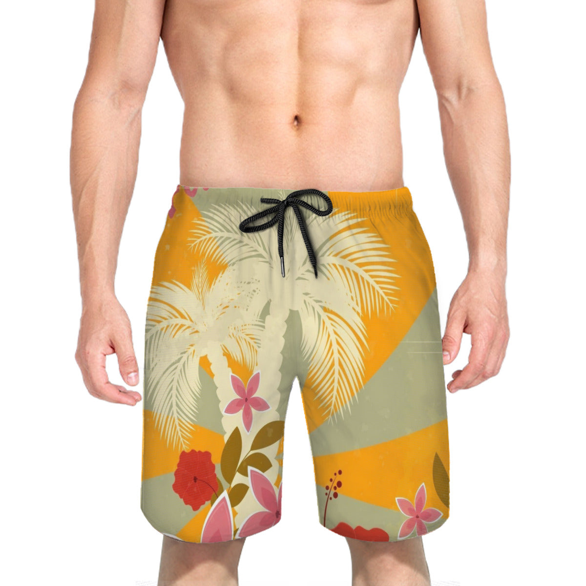 Hawaii Pattern 008 Men's Swim Trunks No.GI5VO7