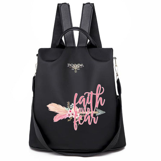 faith over fear arrow  Backpack No.GSRODM