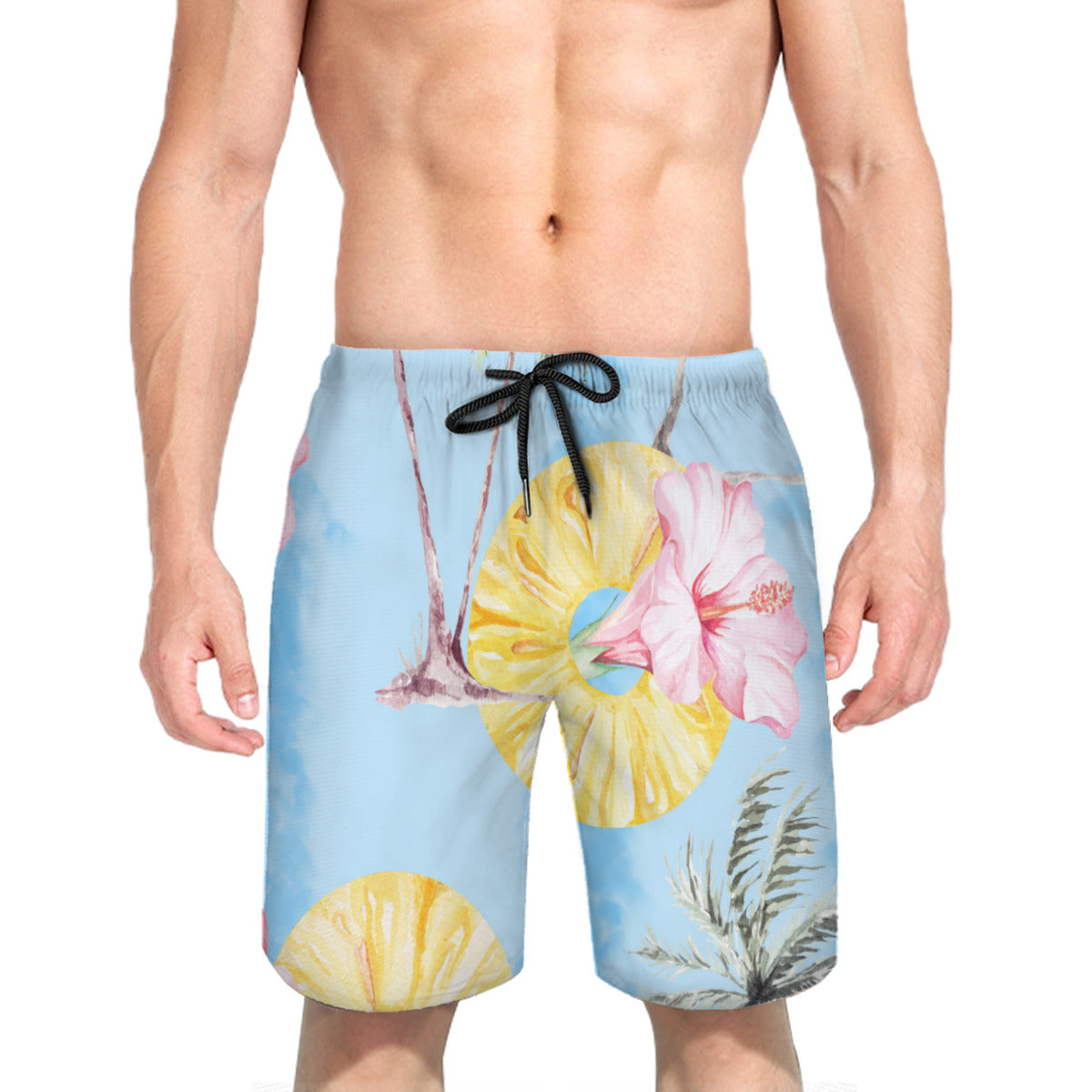 Hawaii Pattern 046 Men's Swim Trunks No.GWQPXY