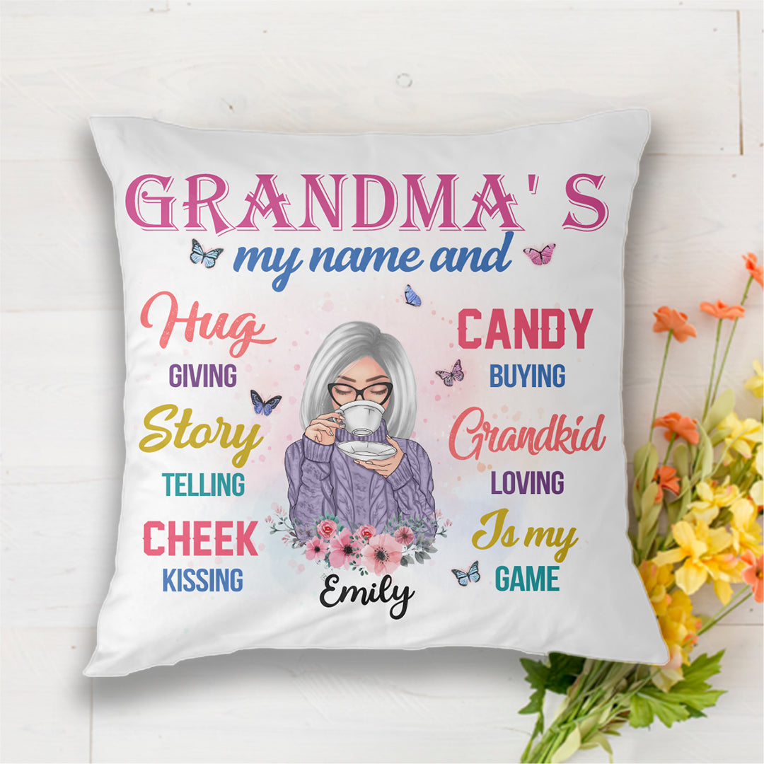 Grandma Is My Name My Game パーソナライズドピロー