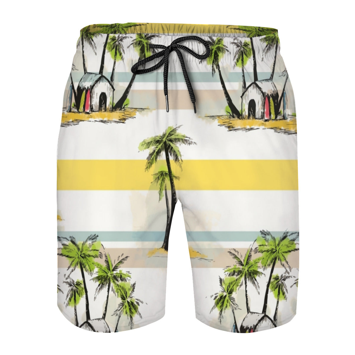 Hawaii Pattern 026 Men's Swim Trunks No.H8YV47