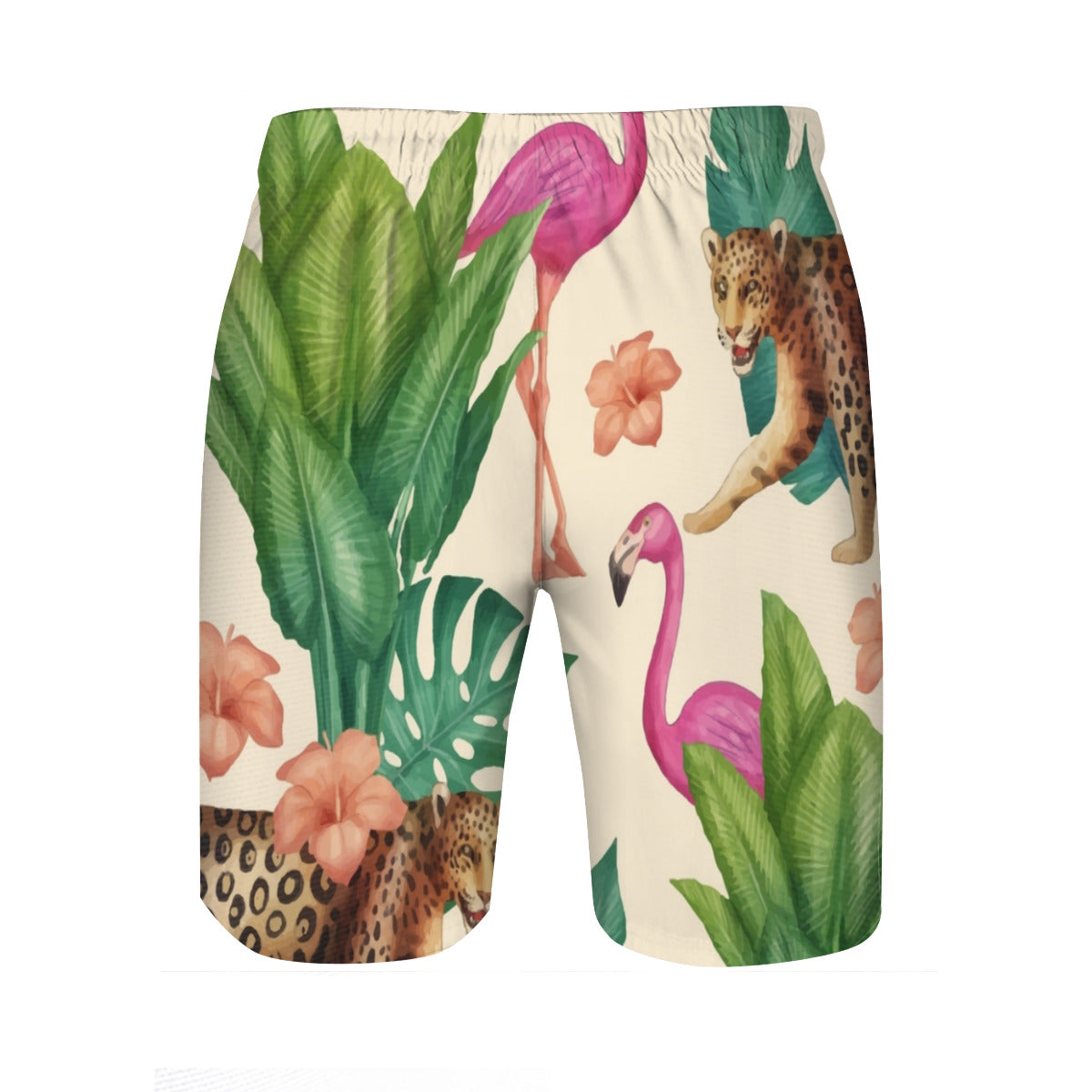 Tropical Leaves 014 Men's Swim Trunks No.HEAHKA