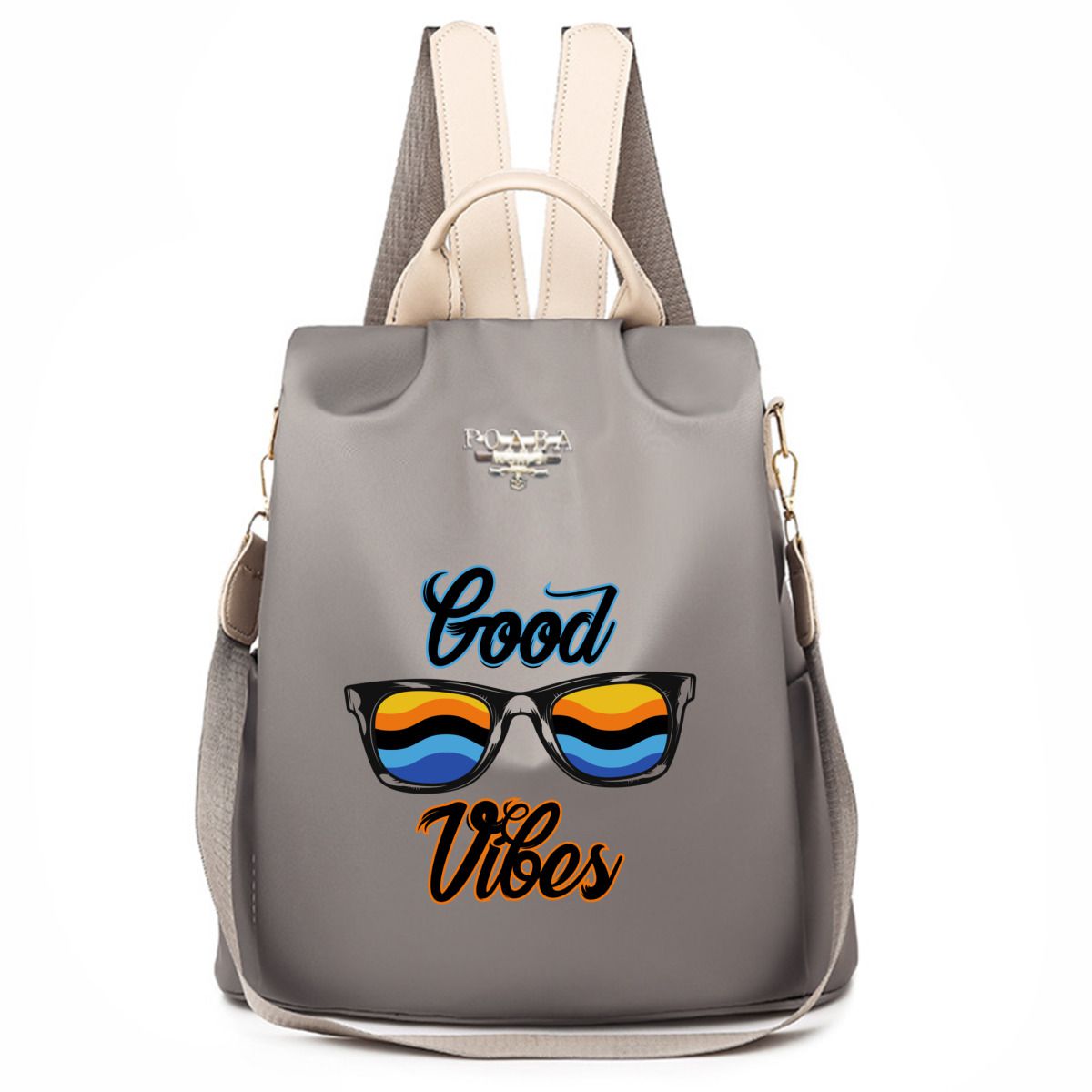 Good Vibes Summer Backpack No.HTCY34