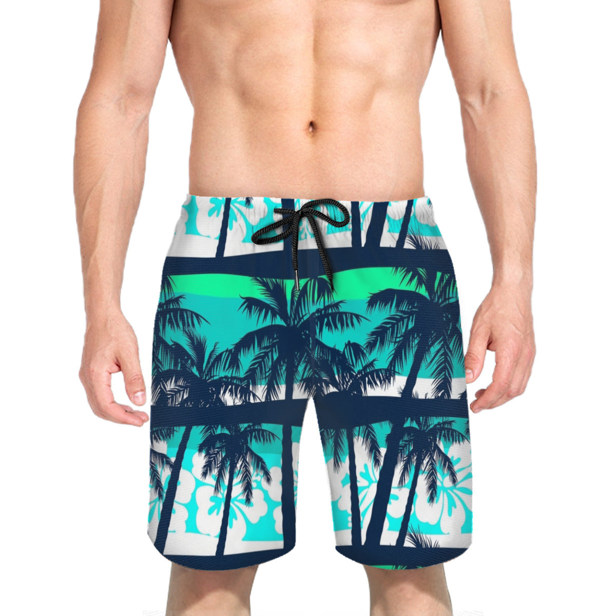 Hawaii Pattern 039 Men's Swim Trunks No.I28MBX