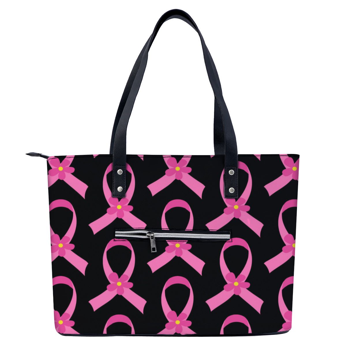 Breast Cancer Awareness Pink Ribbon Shoulder Bag No.STMGR6