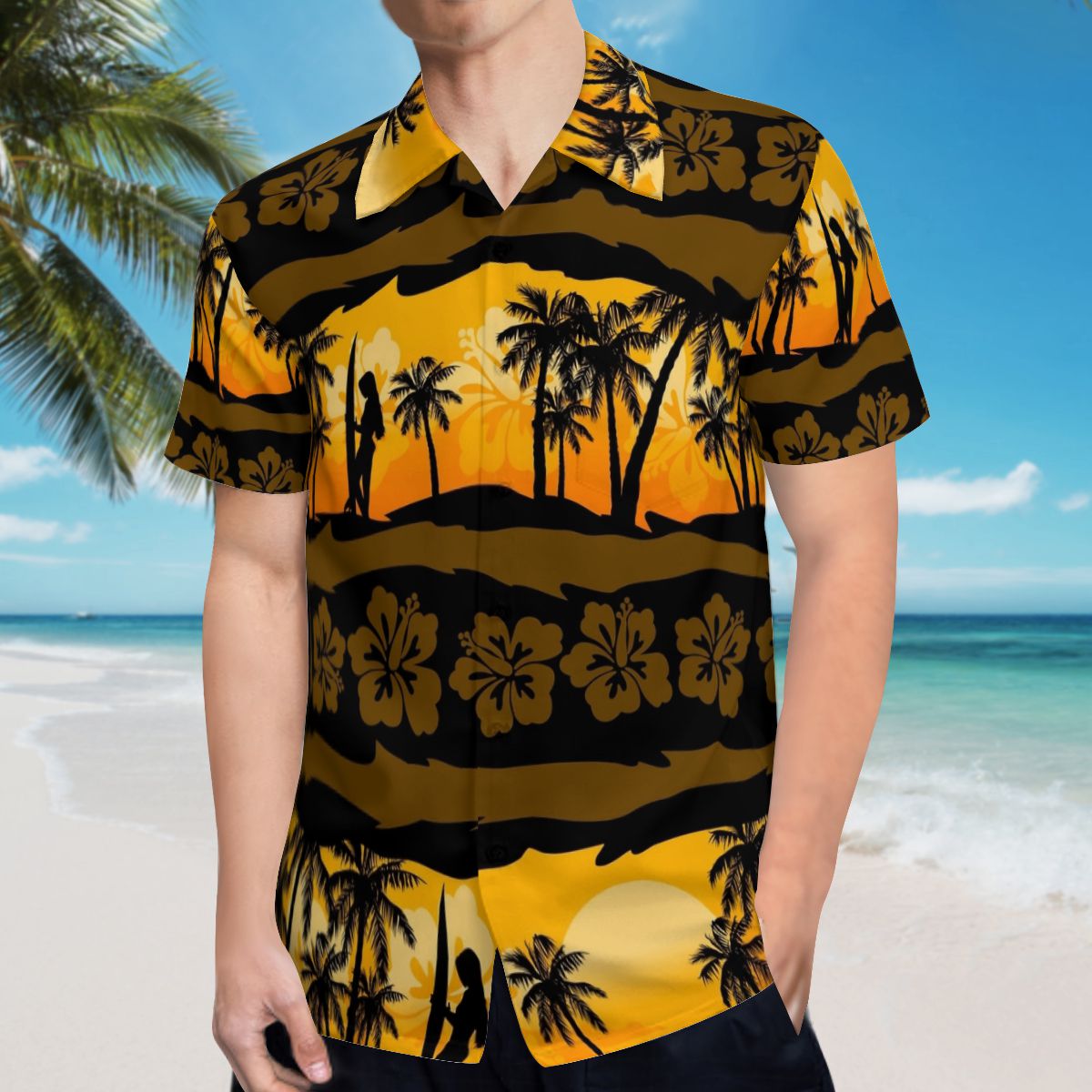 Hawaii Pattern 034 Hawaiian Shirts No.II8VP5