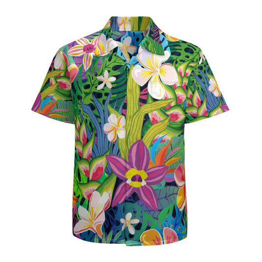 Tropical Leaves 004 Hawaiian Shirts No.IJ3J8Z