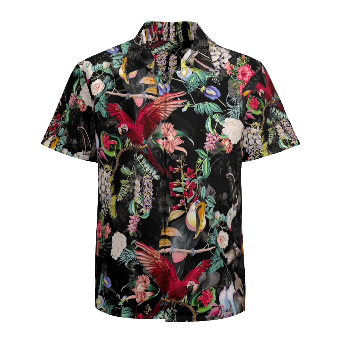 Floral And Birds Ix Graphic Hawaiian Shirts No.IKDYLC