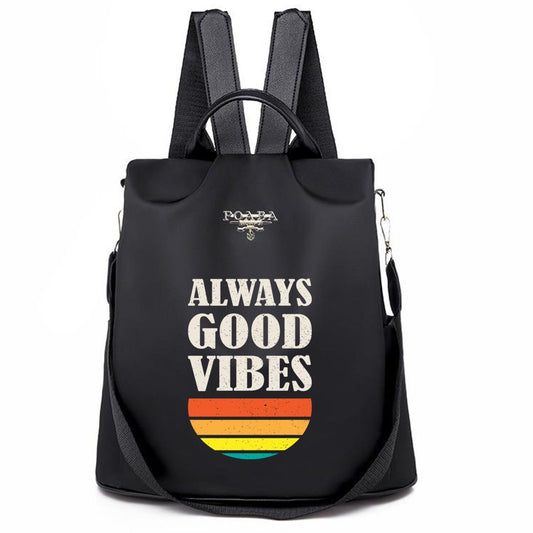 Always good vibes Backpack No.IQ8Q79