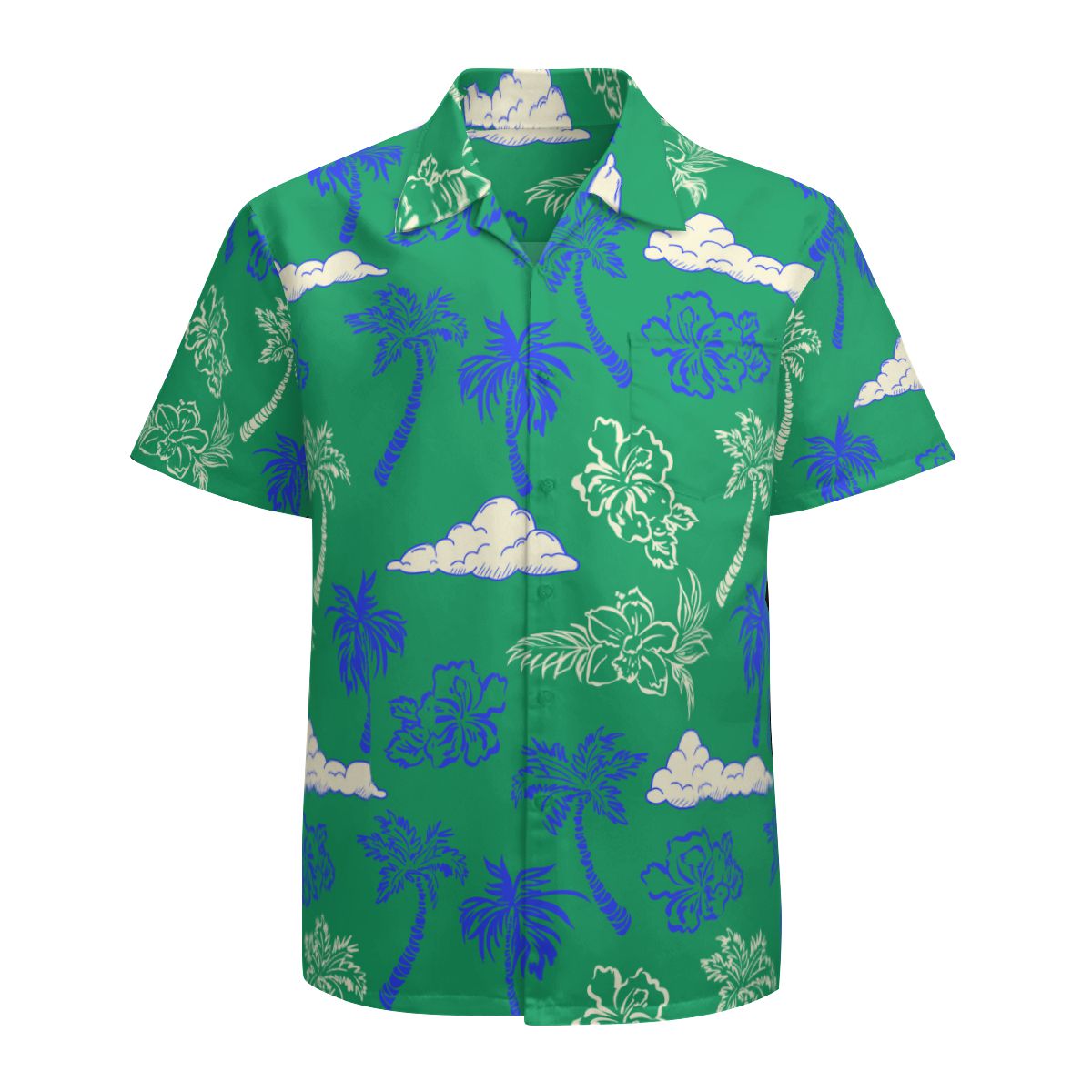 Tropical Leaves 012 Hawaiian Shirts No.KHURLL