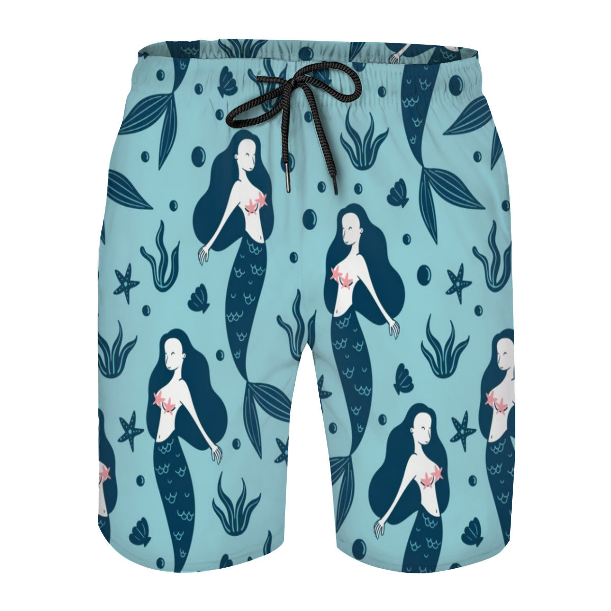 Mermaid Men's Swim Trunks No.KZPJVF