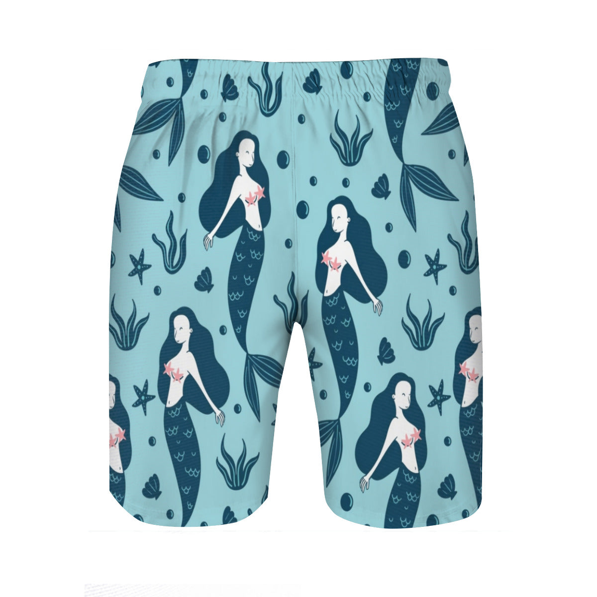 Mermaid Men's Swim Trunks No.KZPJVF