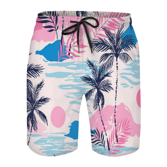 Hawaii Pattern 025 Men's Swim Trunks No.L26K7P