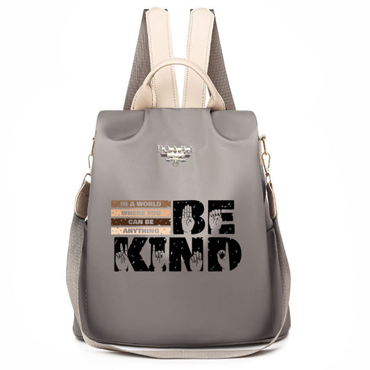 Be Kind. Hands 1 Backpack No.L7AL3B