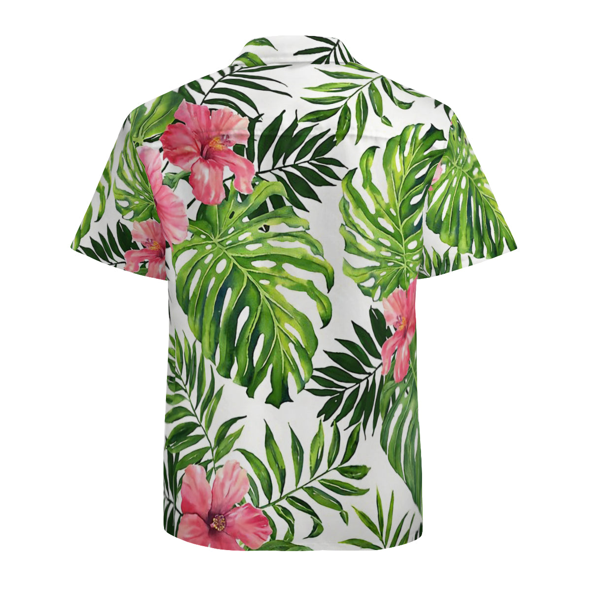 Tropical Hibiscus Graphic Hawaiian Shirts No.LKKISA