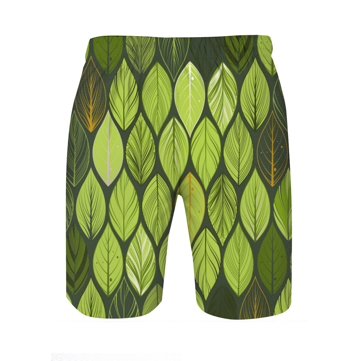 Tropical Leaves 002 Men's Swim Trunks No.LN6WQB