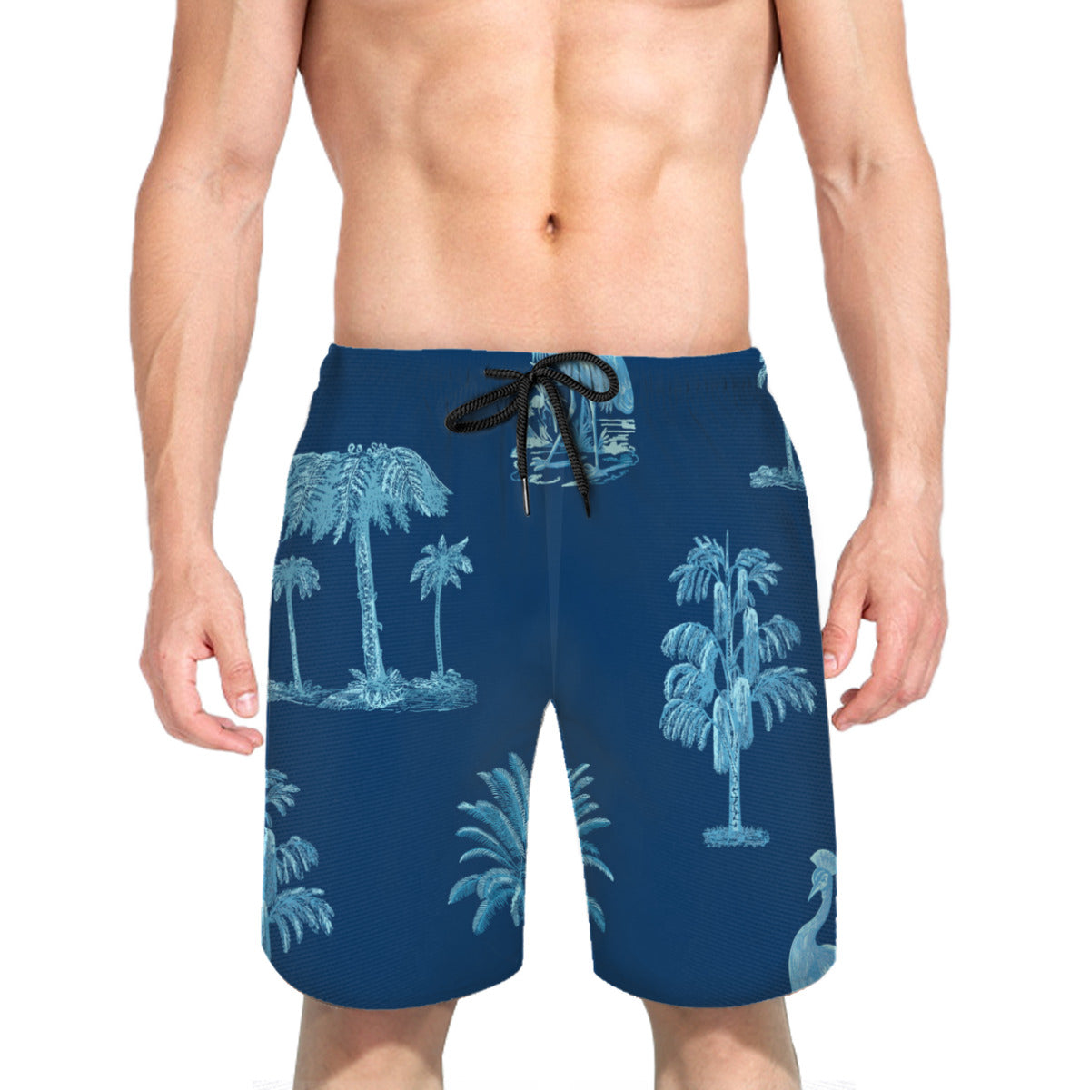 Tp205-Audi-Pattern-02 Men's Swim Trunks No.M2LCMY