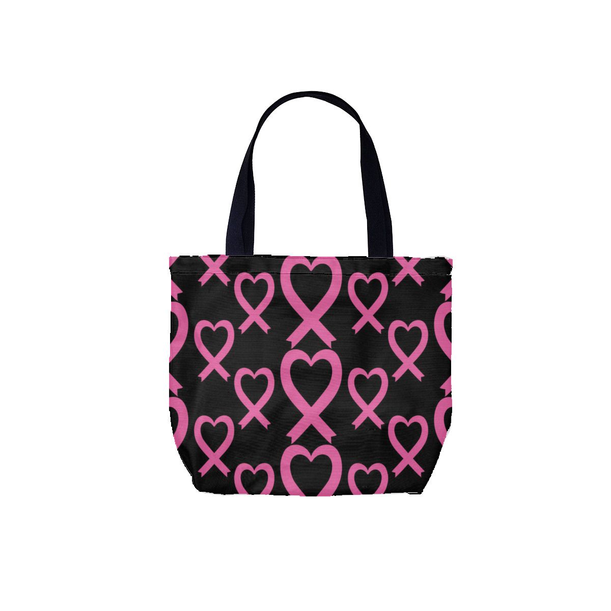 Pink Ribbon Breast Cancer Awareness Canvas Bag No.SISK7Z