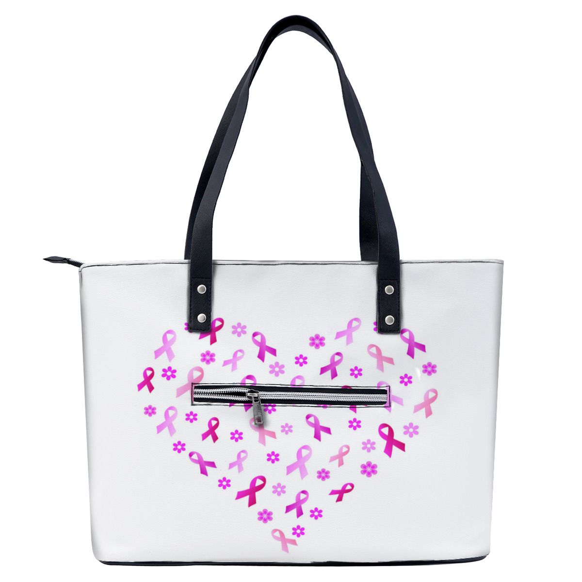 Breast Cancer Pink Ribbon Shoulder Bag No.3PL85D