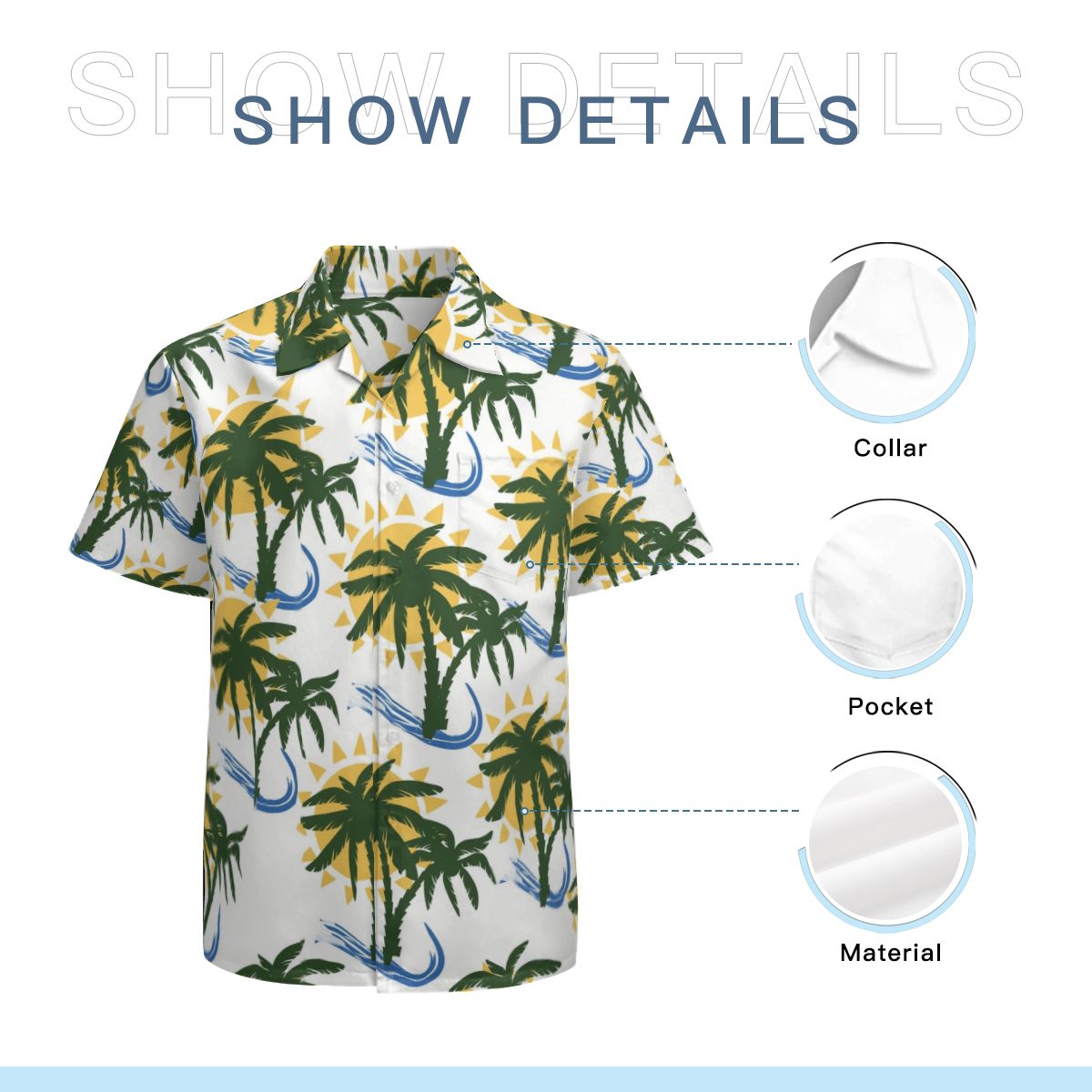 Hawaii Pattern 027 Hawaiian Shirts No.MM2U8N