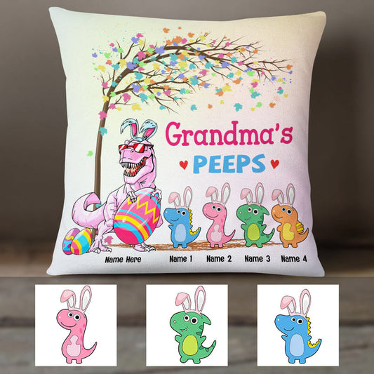 Personalized Easter Mom Grandma Pillow