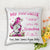 My Favorite People Call Me Grandma Pink Gnome Personalized Pillow