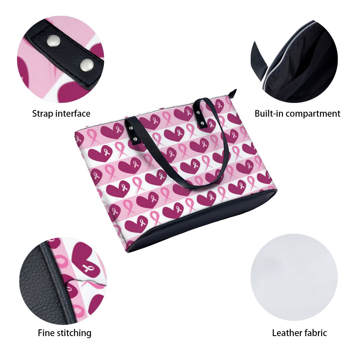 Breast Cancer Awareness Shoulder Bag No.NKBOL8