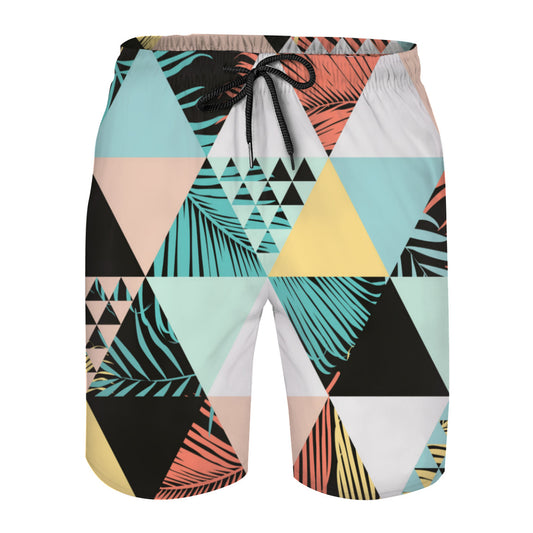 Tropical Leaves 005 Men's Swim Trunks No.N6XF5N