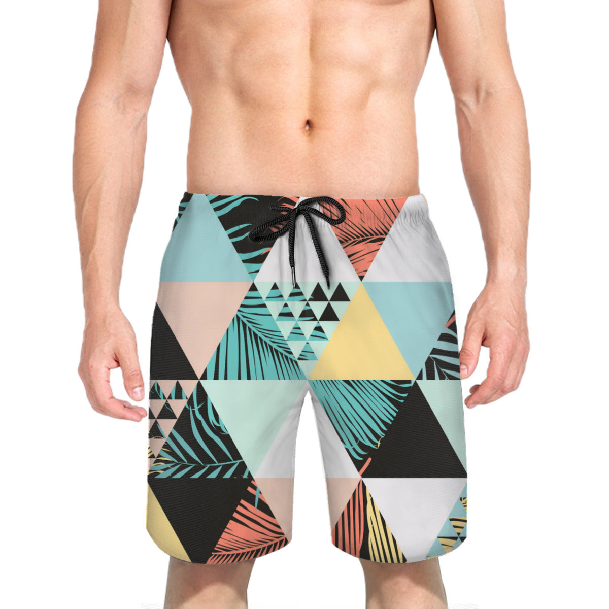 Tropical Leaves 005 Men's Swim Trunks No.N6XF5N