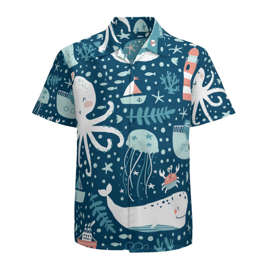 Marine Animals 02 Hawaiian Shirts No.NK2DQE