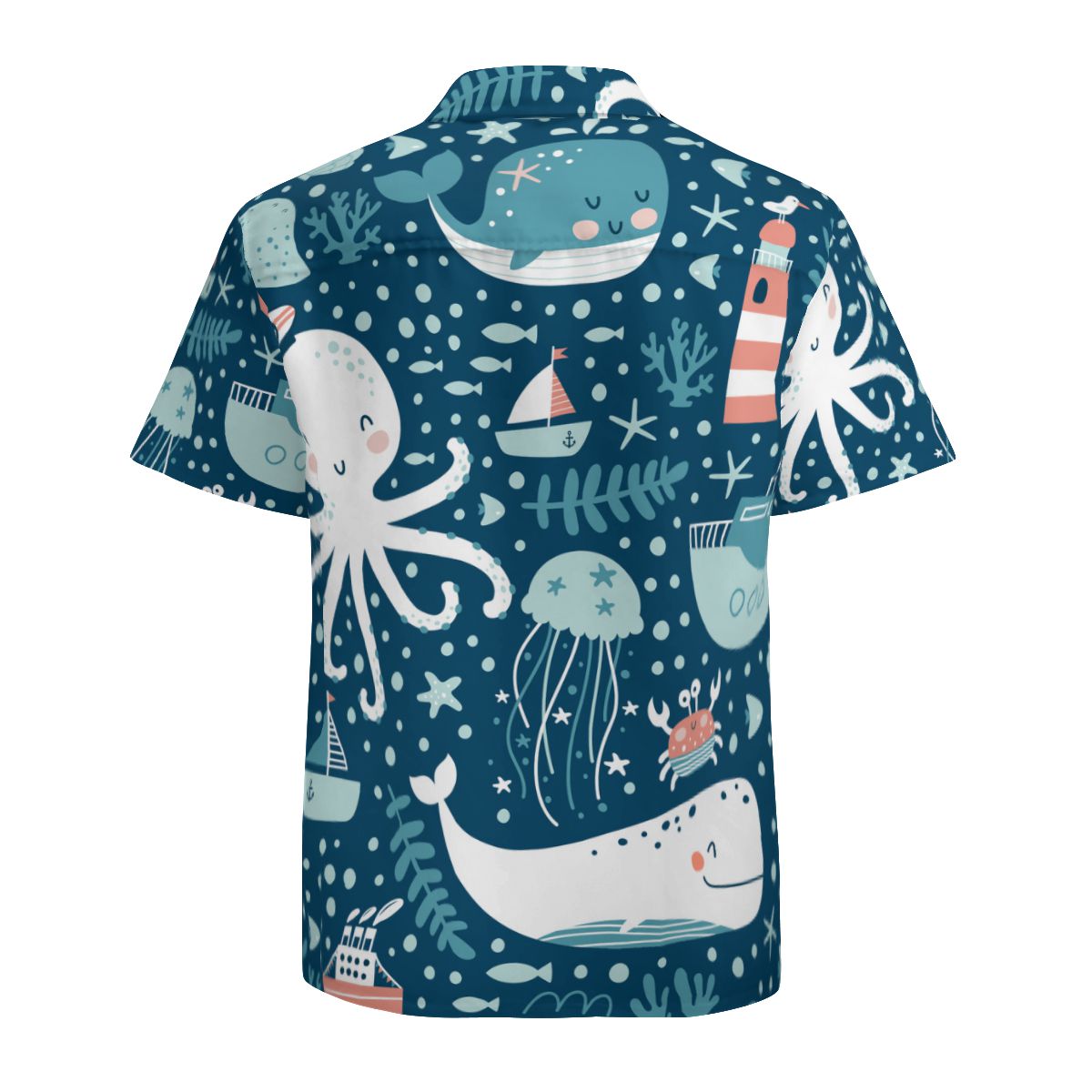 Marine Animals 02 Hawaiian Shirts No.NK2DQE