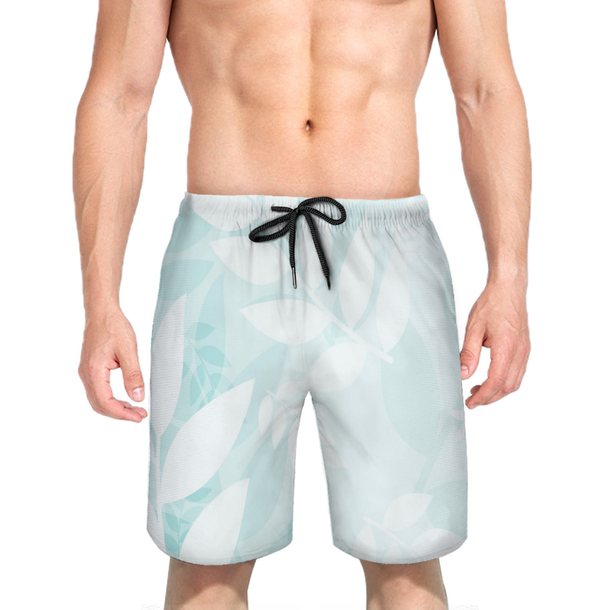 Tropical Leaves 024 Men's Swim Trunks No.NU3X63