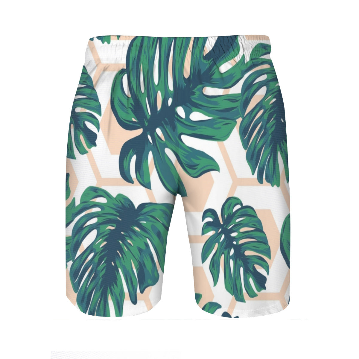 Tropical Leaves 018 Men's Swim Trunks No.OI8PF2