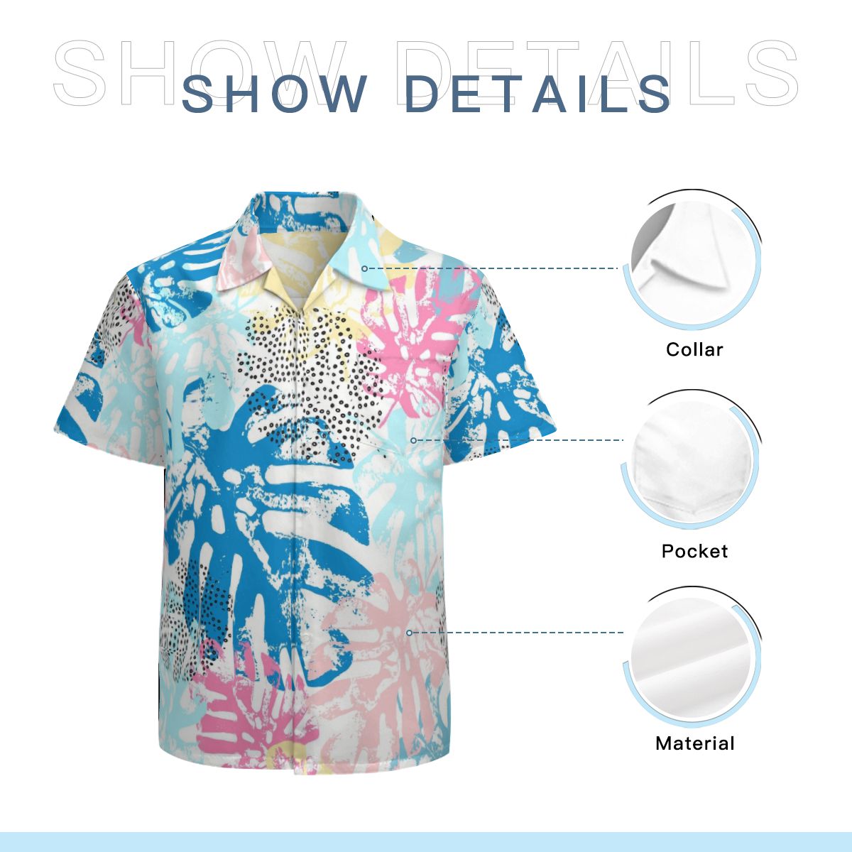 Hawaii Pattern 022 Hawaiian Shirts No.OJ85JC