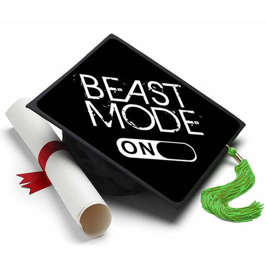 Graduation Cap Topper - Beast Mode - Tassel Topper