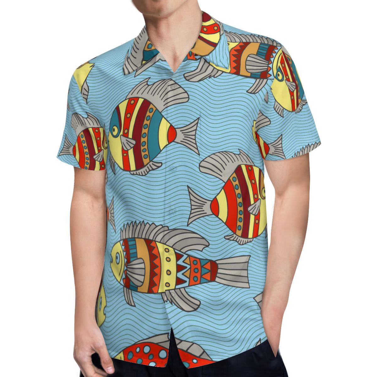 Fish 03 Hawaiian Shirts No.PYI6LR