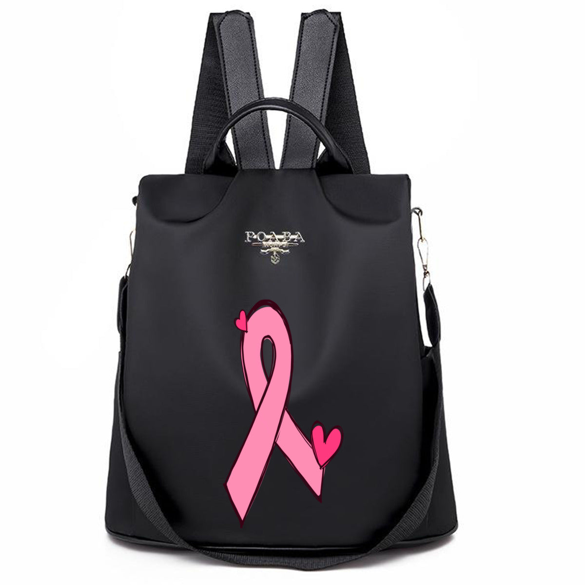 Pink Ribbon 2 Backpack No.PZMV9T