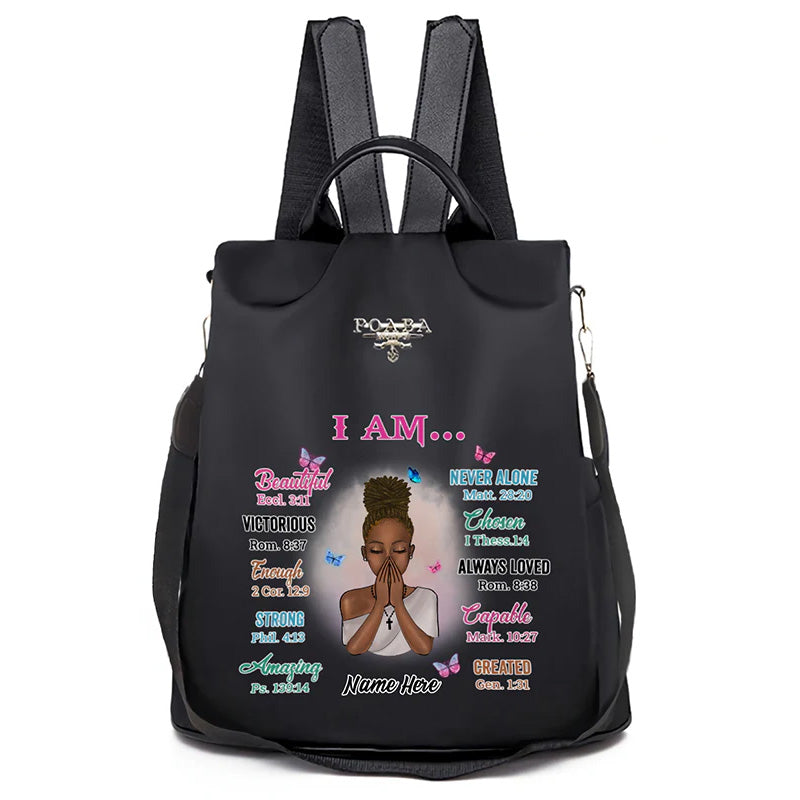 Personalized God You Are Backpack