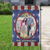 Personalized All American Old Wood House Flag & Garden Flag