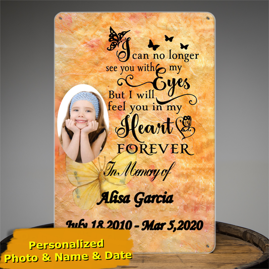 Personalized Tin Signs, Memorial Tin Signs, Photo Tin Signs, In Memory Tin Signs, Cemetery Decoration