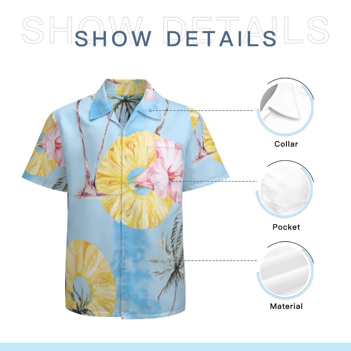 Hawaii Pattern 046 Hawaiian Shirts No.Q3GDWL