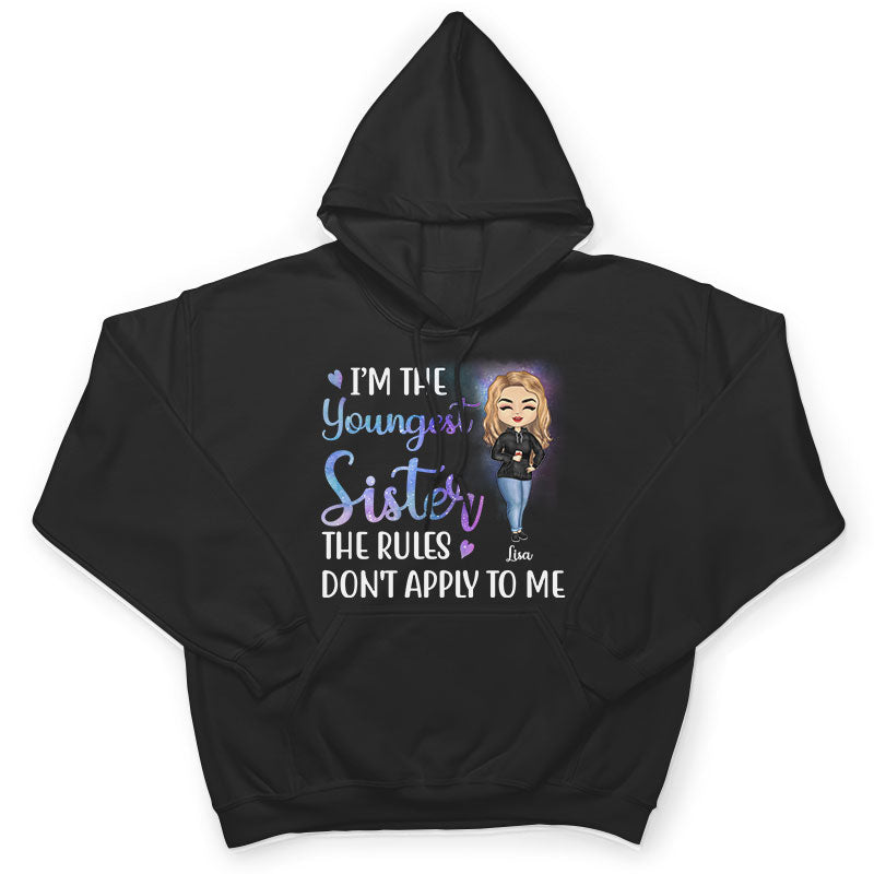 I'm The Rules Sisters And Brothers - Sibling Family Gift - Personalized Custom Hoodie Sweatshirt