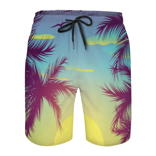 Hawaii Pattern 045 Men's Swim Trunks No.QNLXAR